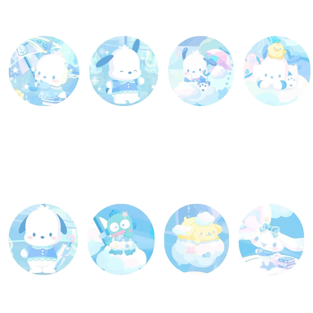 三丽鸥生日聚会系列徽章