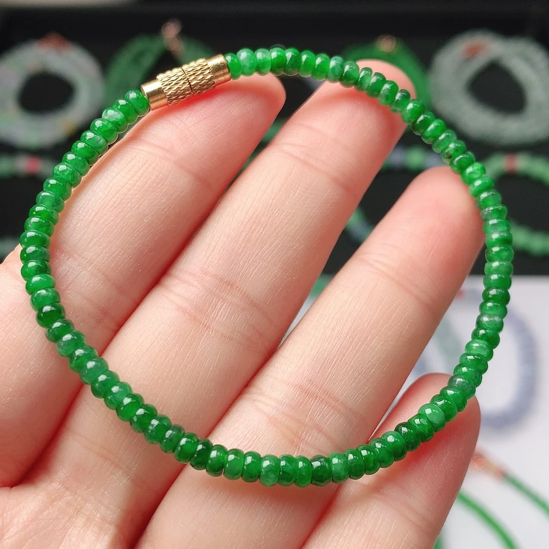 翡翠未镶嵌手链翡翠