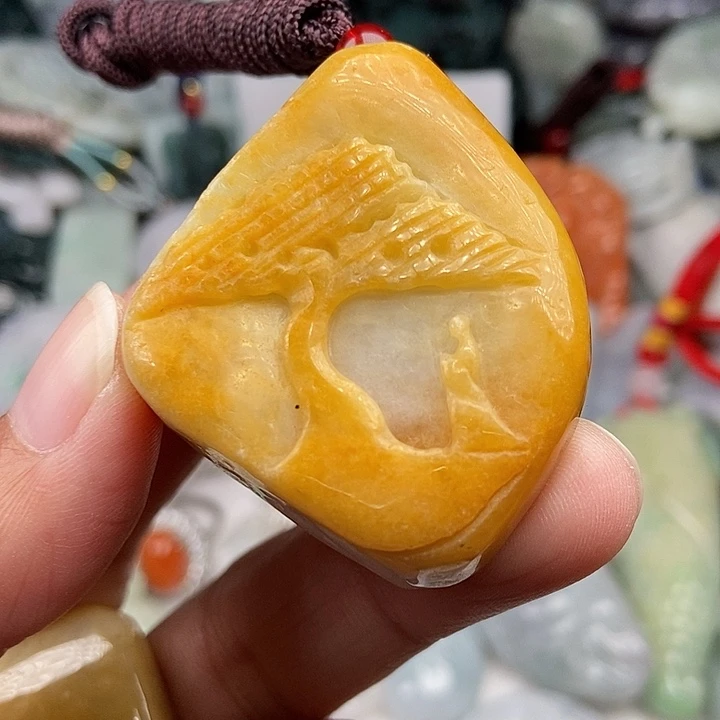 未镶嵌挂件翡翠翡翠