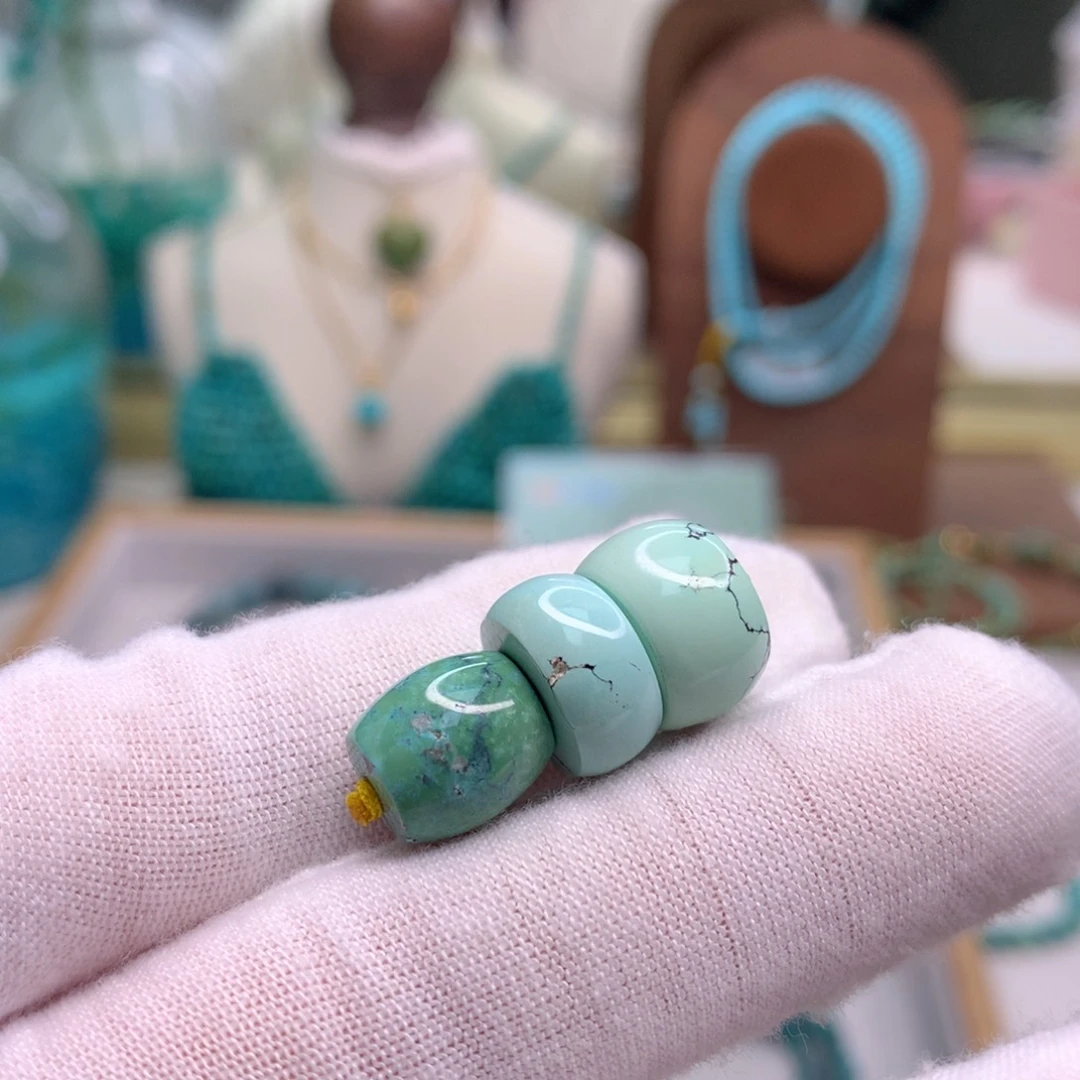 绿松石未镶嵌配饰