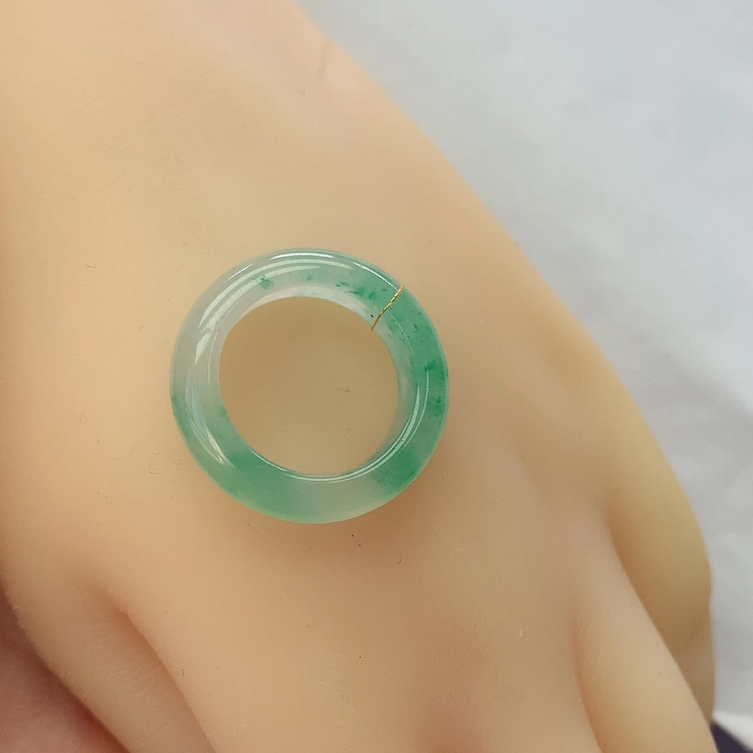 石英质玉戒圈未镶嵌新***练