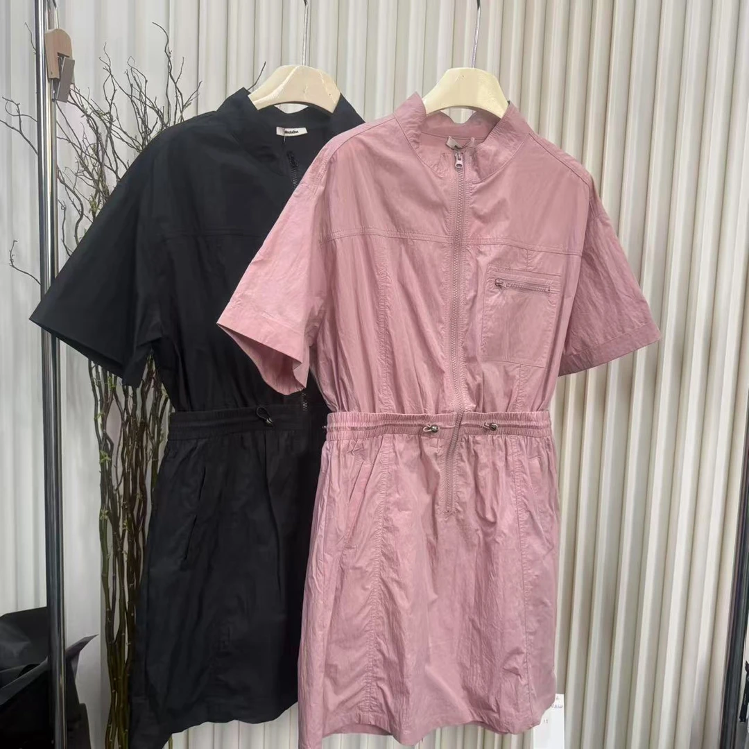 【 雨•美 推荐 】T206时尚百搭休闲工装连衣裙