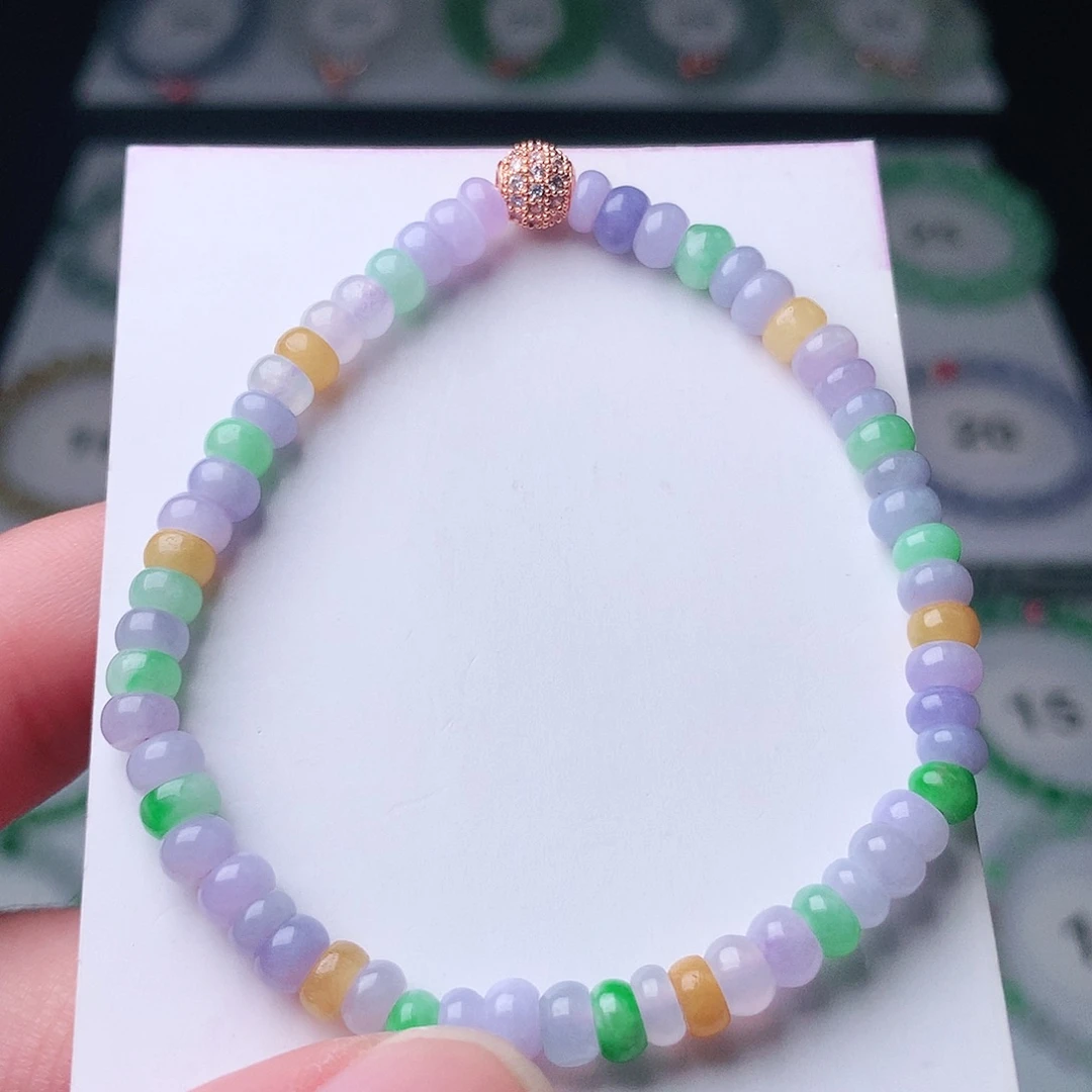 翡翠未镶嵌手链翡翠