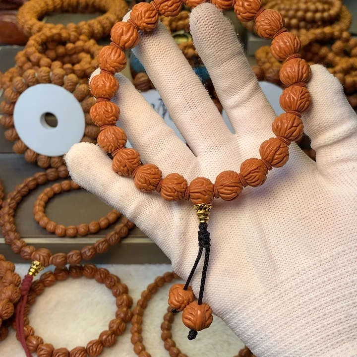 手串桃核秦岭龙纹