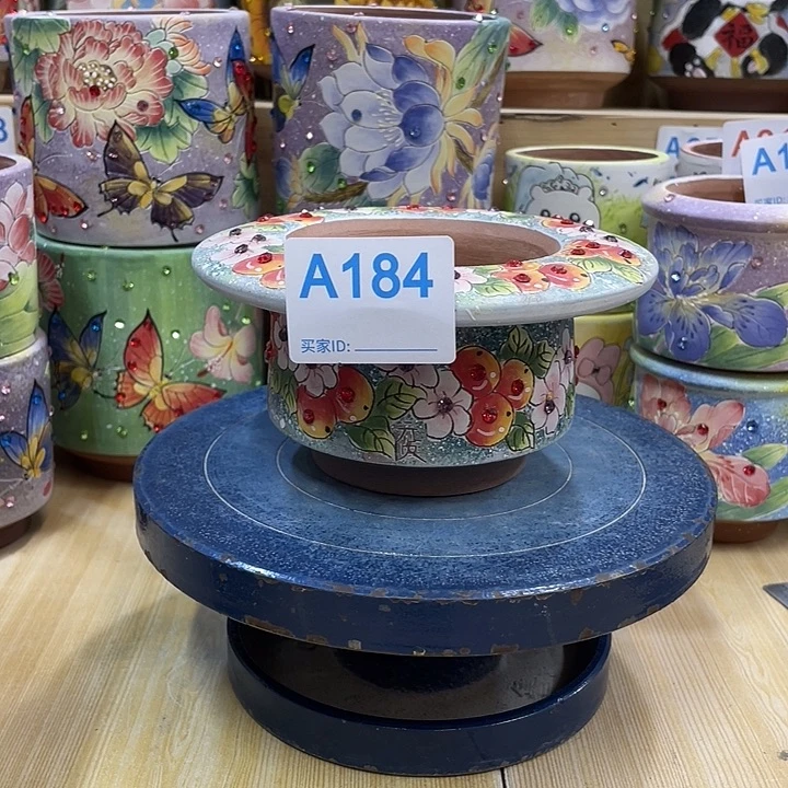 多肉花盆特价帽檐款