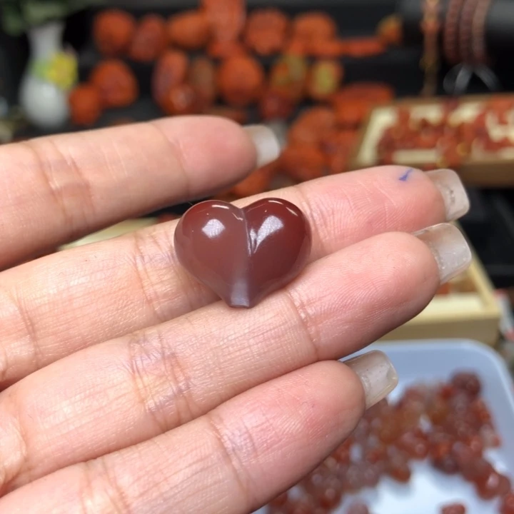 南红玛瑙未镶嵌吊坠(不含链)小****˙