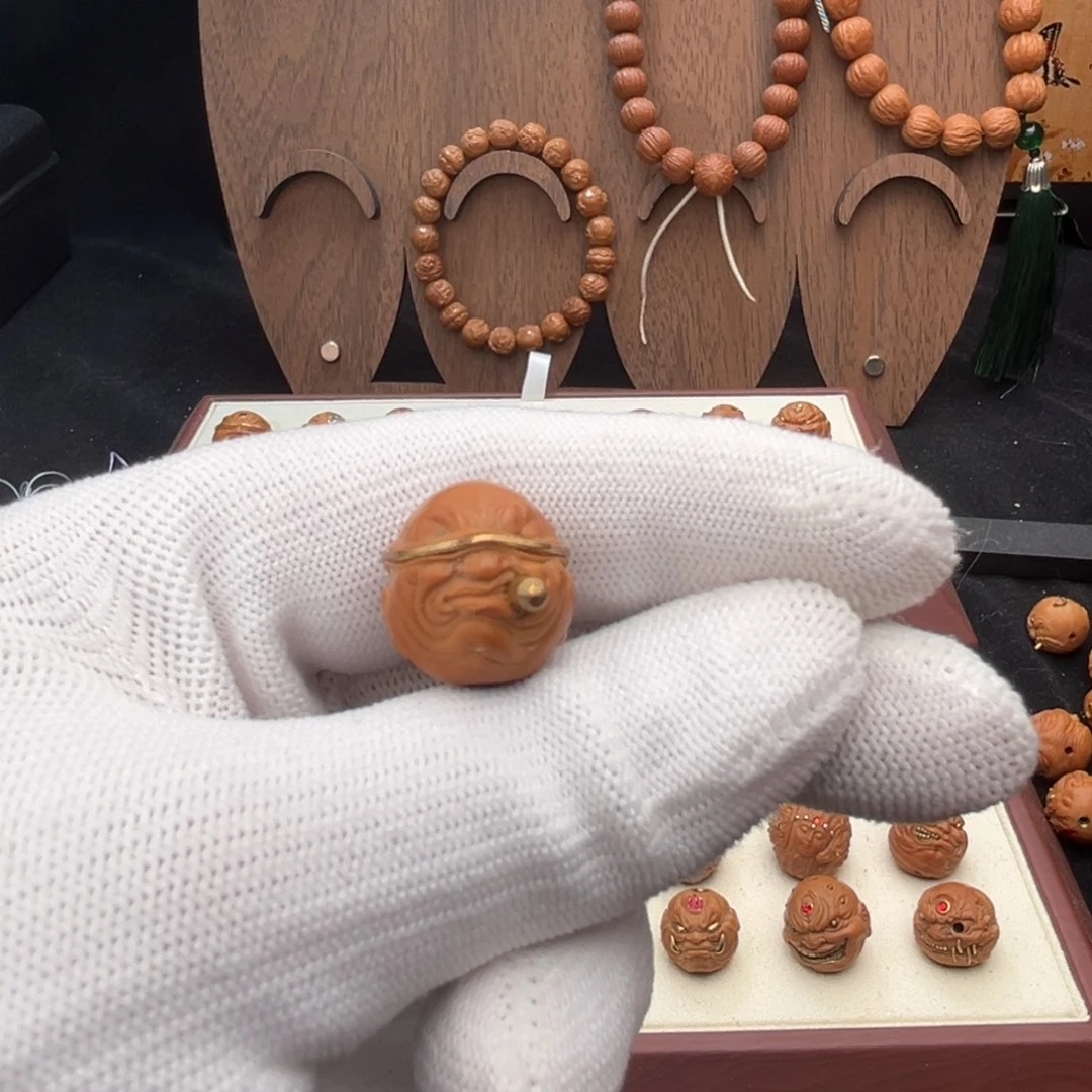 猴头核桃吊坠盲僧烟鬼