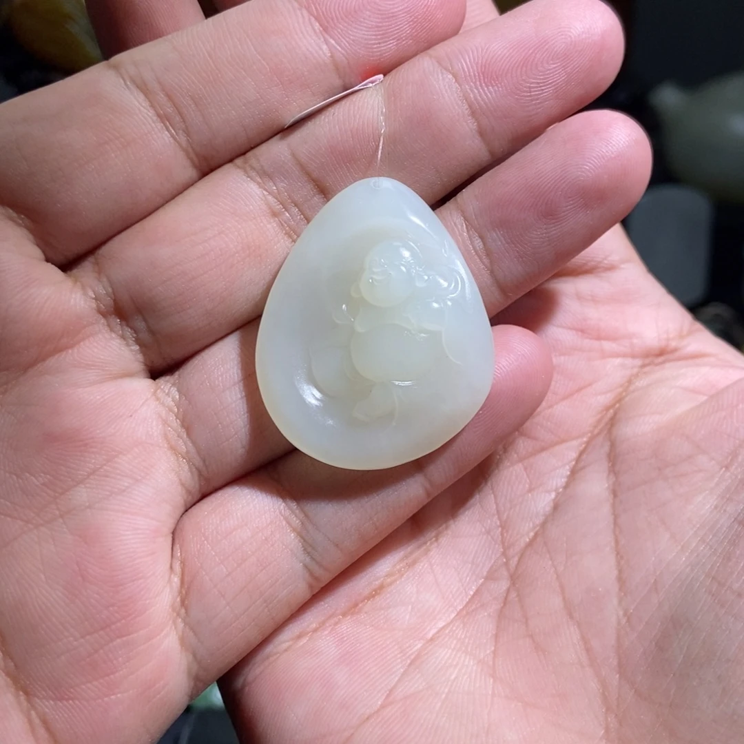 颈饰未镶嵌和田玉