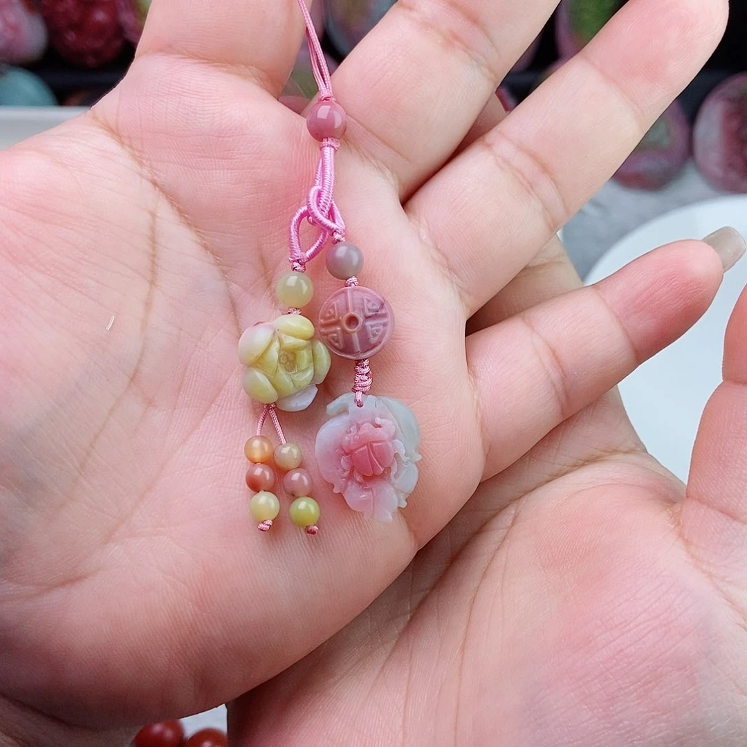 未镶嵌石英质玉（盐源）珠宝半成品