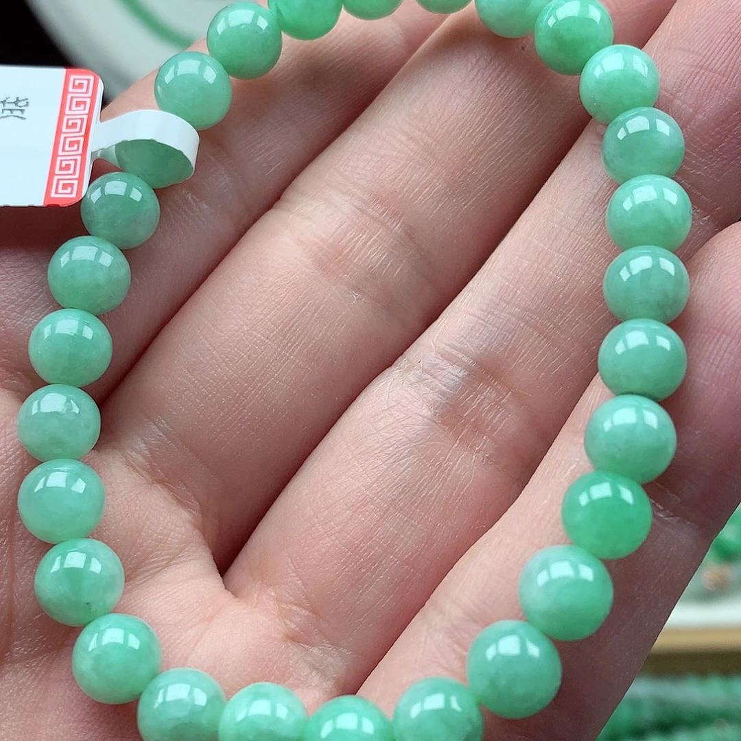 翡翠未镶嵌毛衣链翡翠