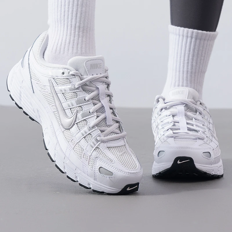 NIKE耐克正品女鞋25新款P-6000经典运动鞋轻便休闲鞋复古老爹鞋