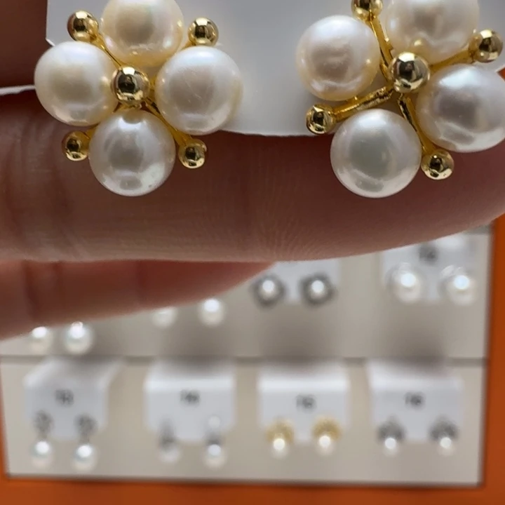 耳饰淡水珍珠未镶嵌