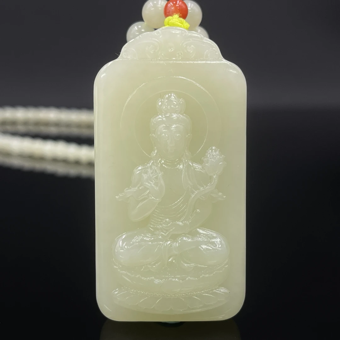 0102GY8655和田玉挂件