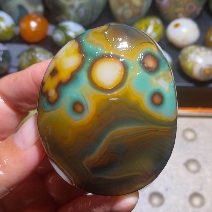 未镶嵌玛瑙/玉髓珠宝半成品29