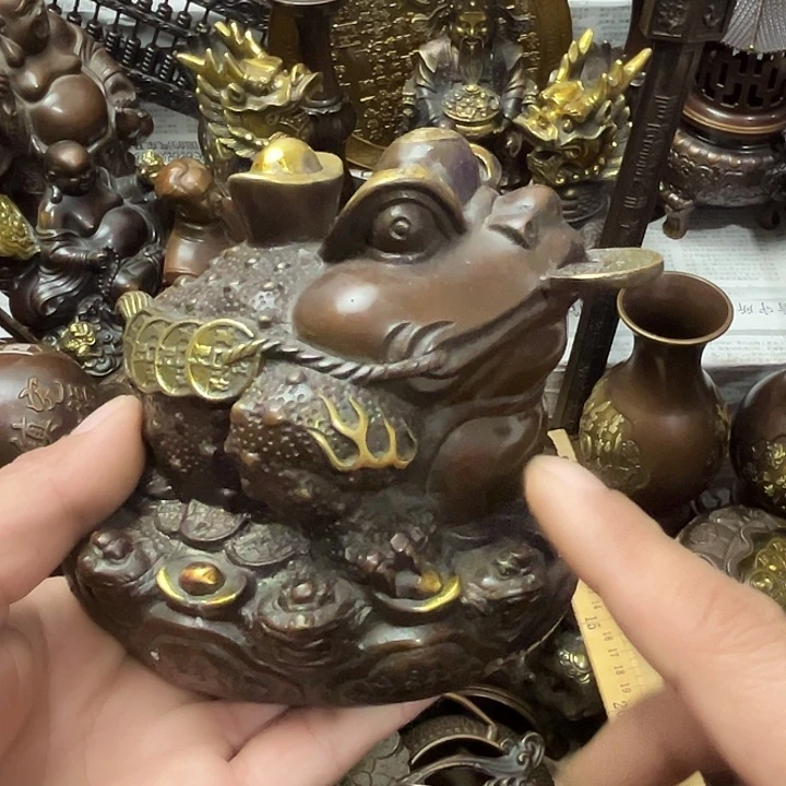 顺顺利利，铜器摆件