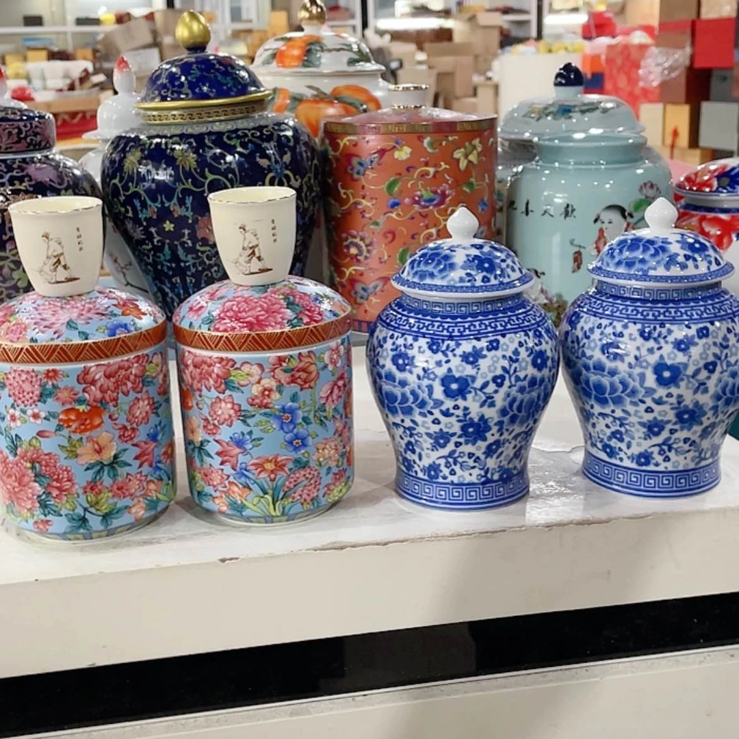 【闪购商品】罐陶瓷茶叶罐密封罐