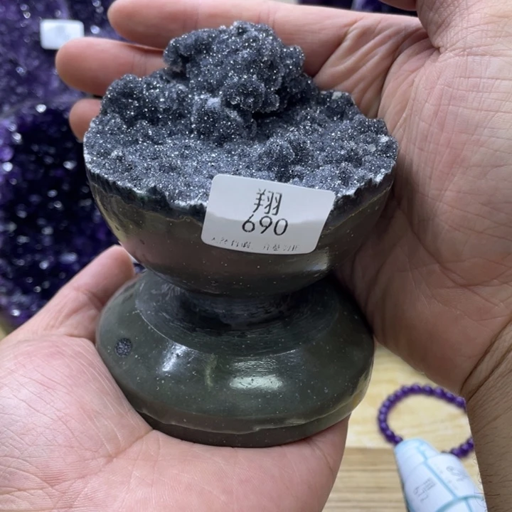 未镶嵌大型摆件（非配饰）紫晶Y*