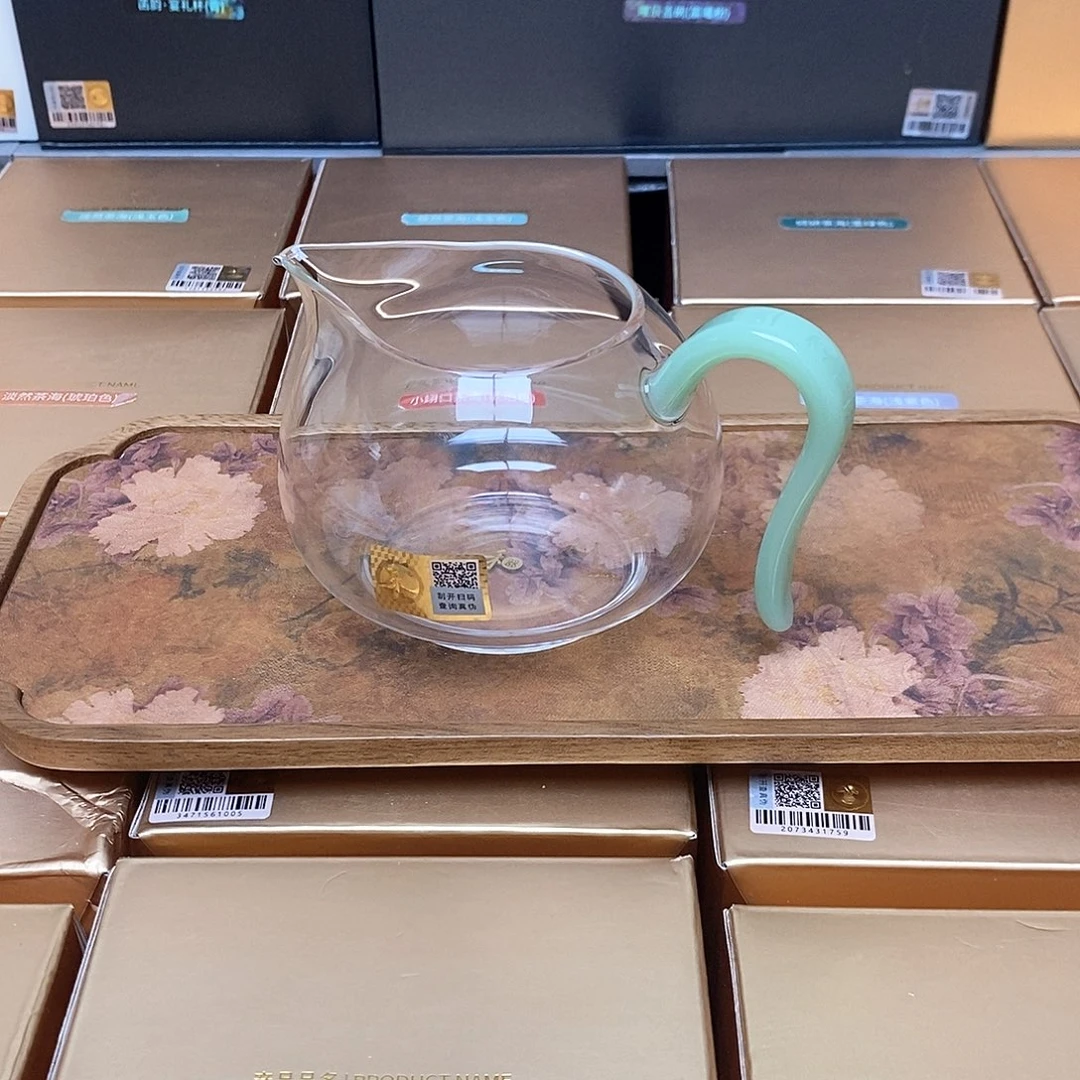 禾器淡然茶海浅玉色无原盒