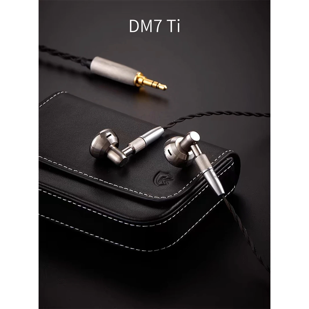 99新  Temeprament凯声科技钛合金 DM7Ti参考级平头塞HiFi耳机