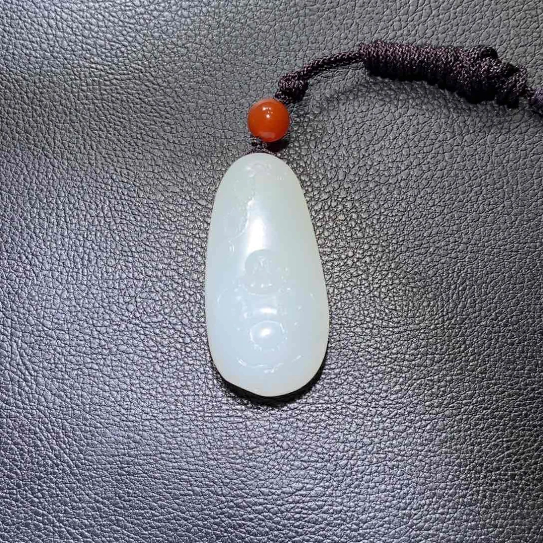 和田玉颈饰未镶嵌s**m