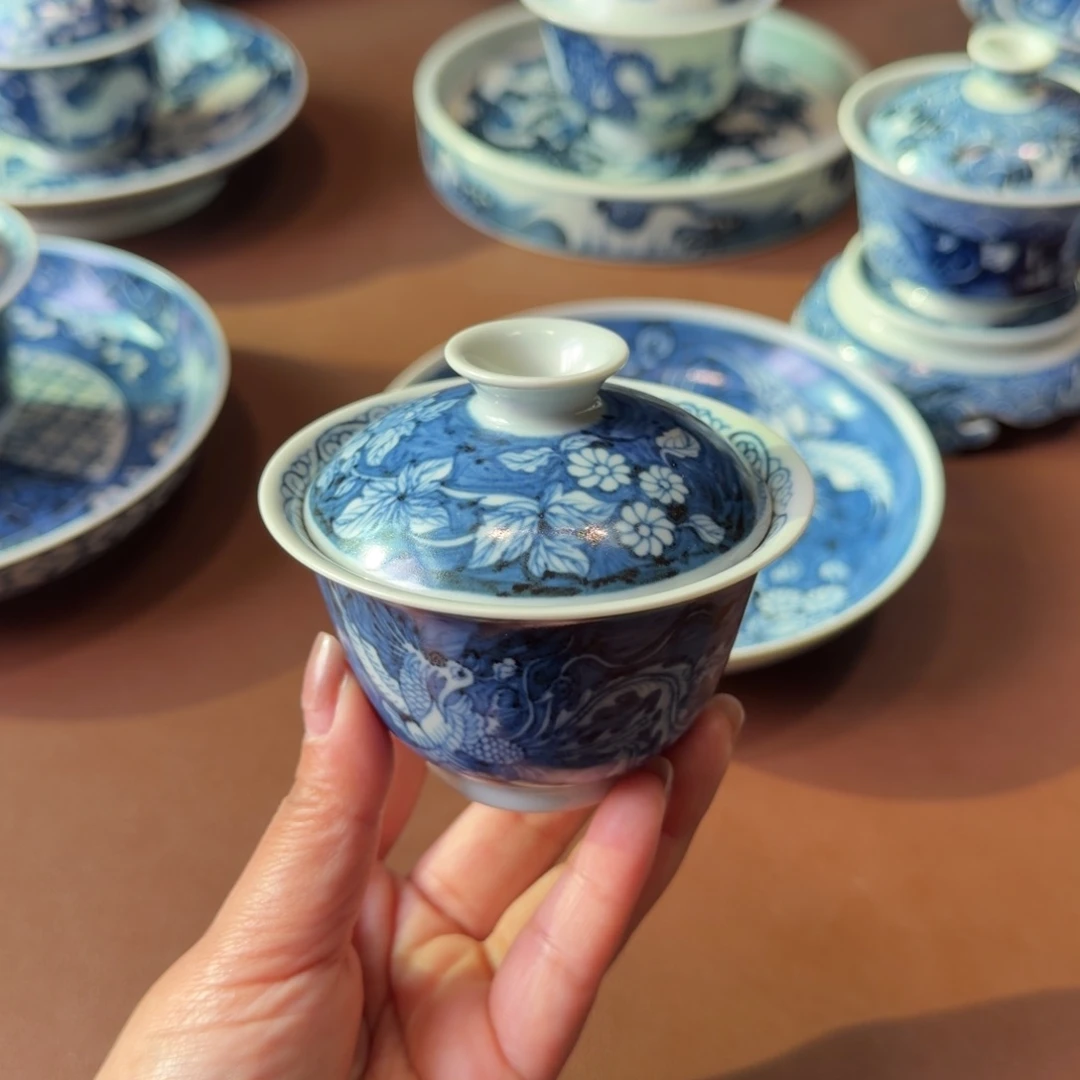 手工手绘茶具微瑕