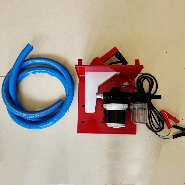 植保无人机加药枪停泵停套装吨桶壁挂隔膜泵套装（管子长10米）