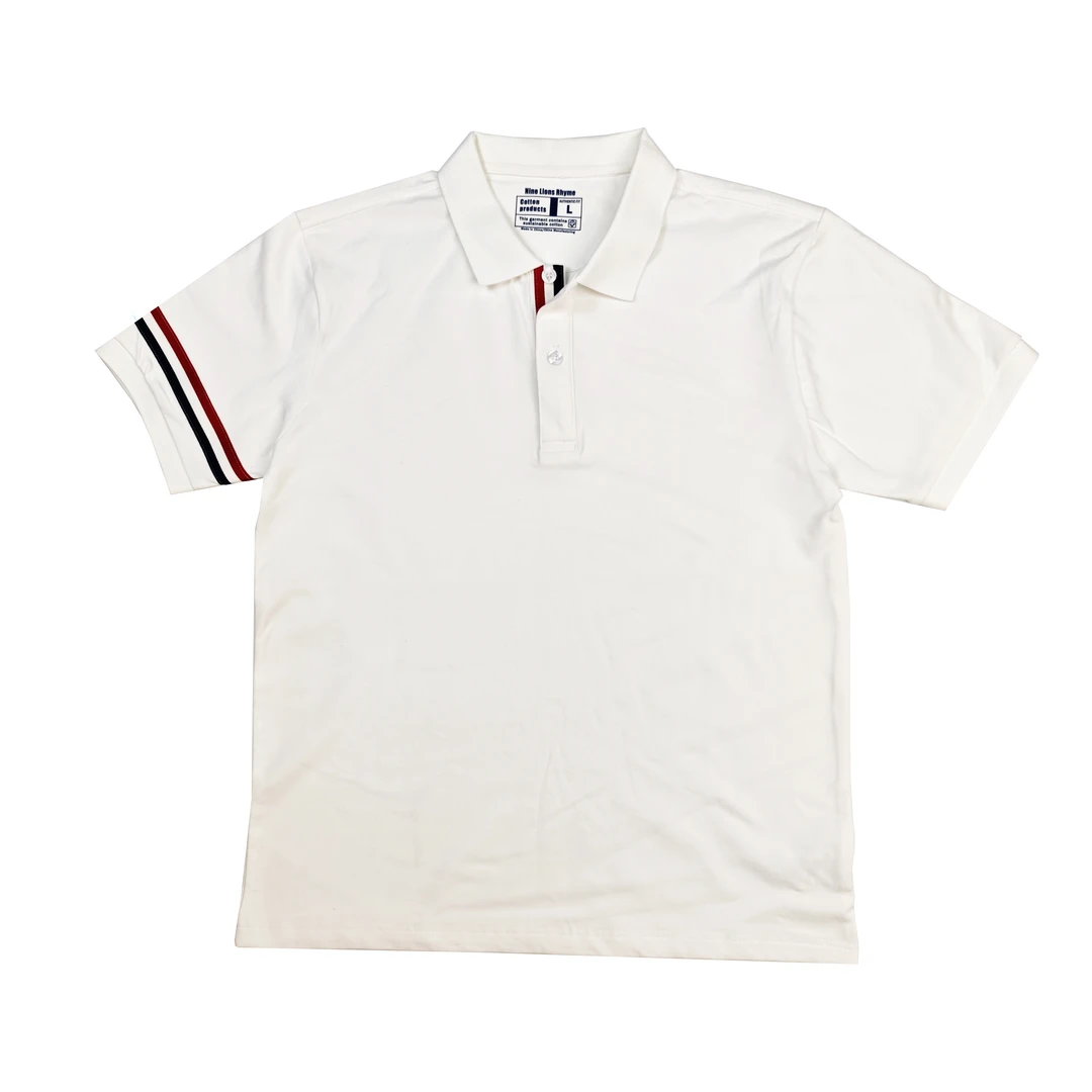 新款POLO衫休闲夏季男士t恤时尚polo衫短袖简约翻领商务POLO衫