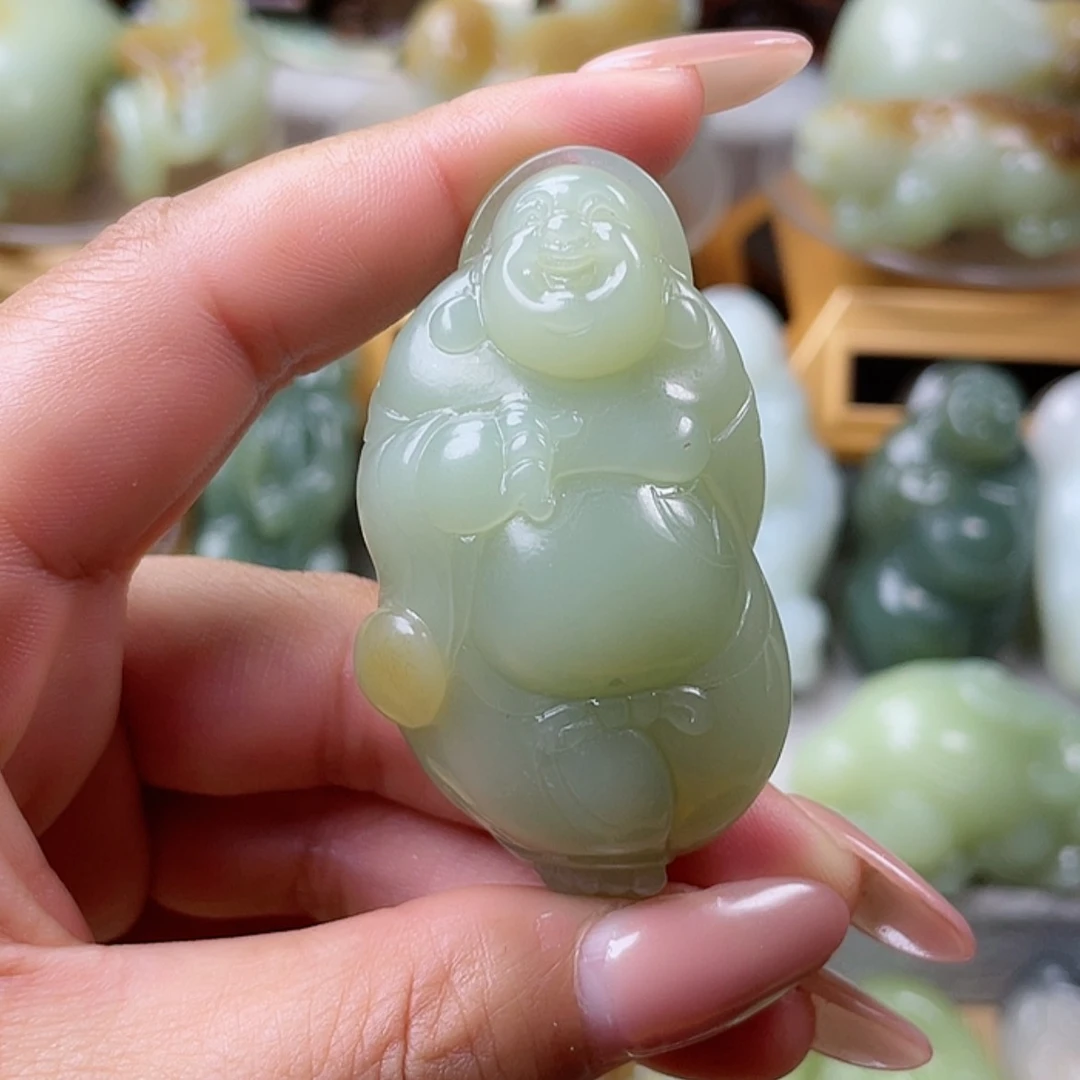 【闪购商品】未镶嵌和田玉挂件雾*