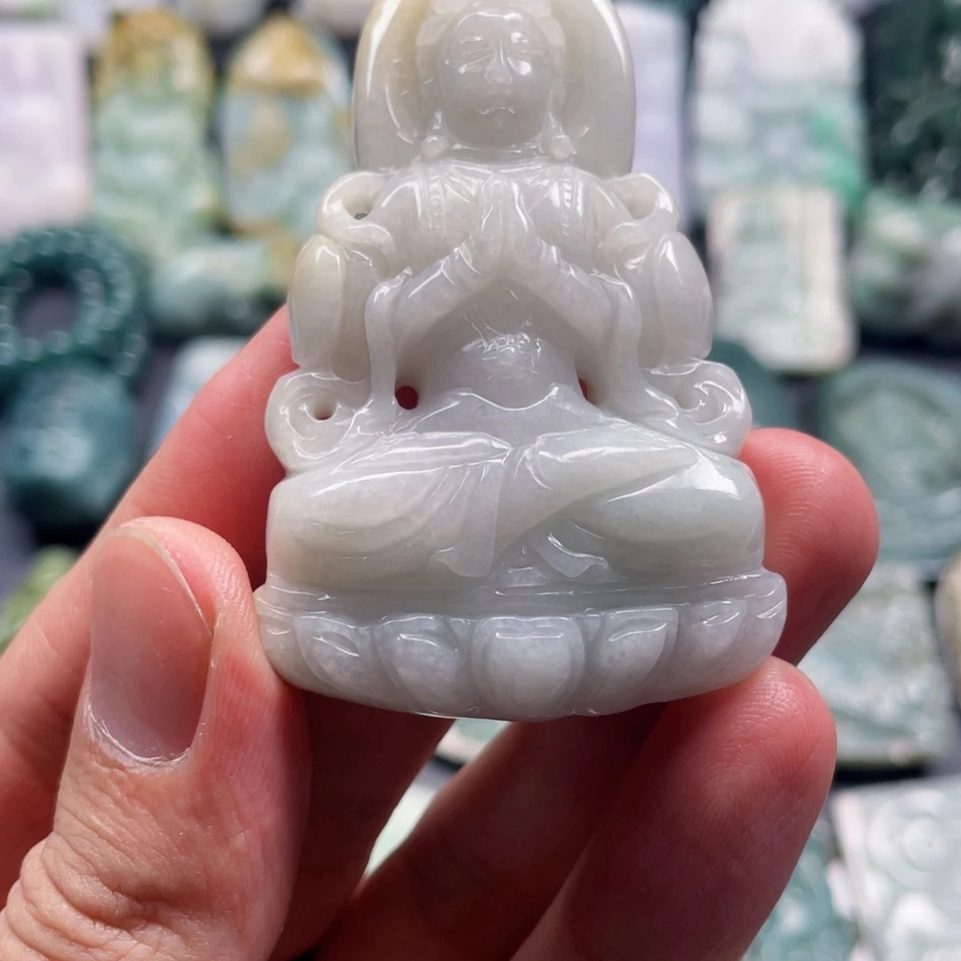 颈饰未镶嵌翡翠翡翠15