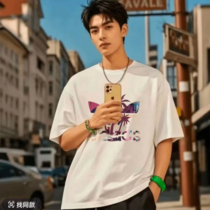 支持鉴定重磅新疆长绒棉短袖圆领云柔水光T打底衫男女纯棉T恤616