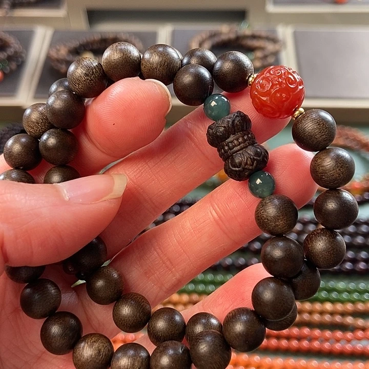 沉香手串白棋沉香手串