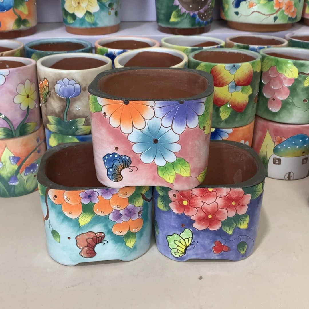 福利正品红陶花盆