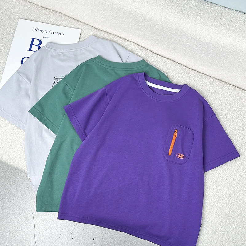 男童多巴胺短袖T恤春夏款儿童新款短袖百搭运动T恤中大童夏装2560