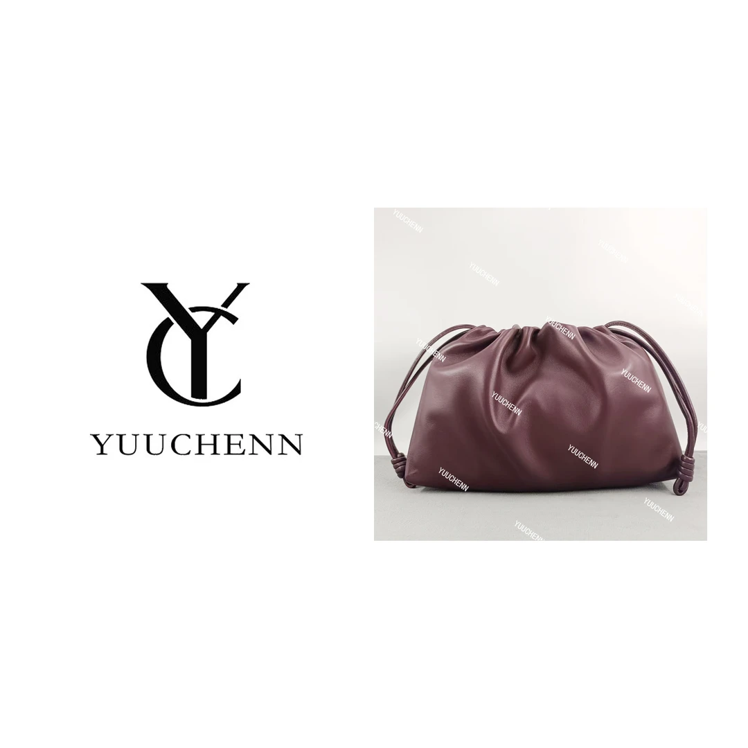 YUUCHENN/41cm原创设计高定真皮包 HH4636