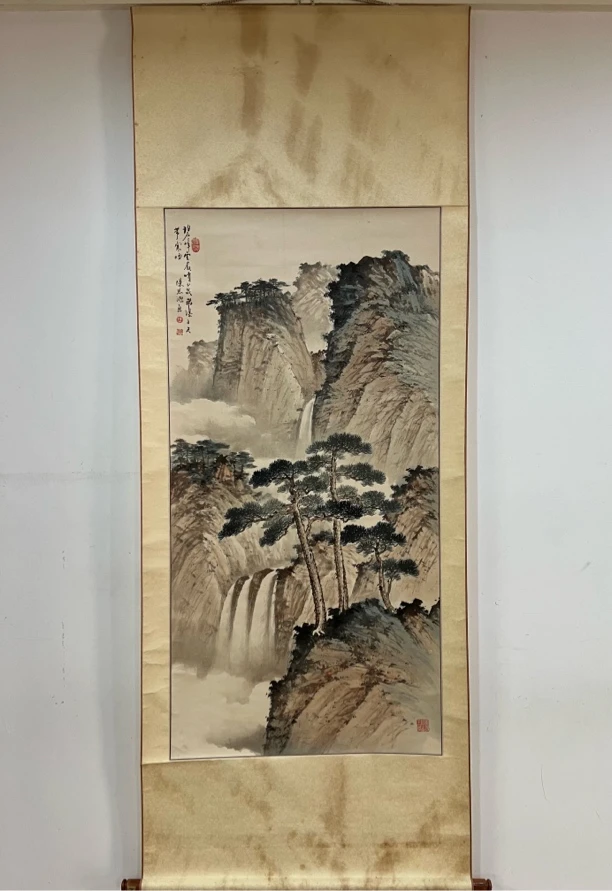 陈思源山水中堂 尺寸120/60