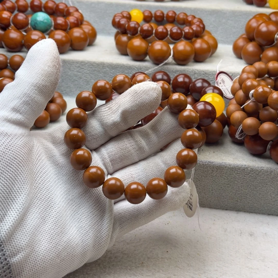 橄榄核手串/手链胡*1.2超精品18个