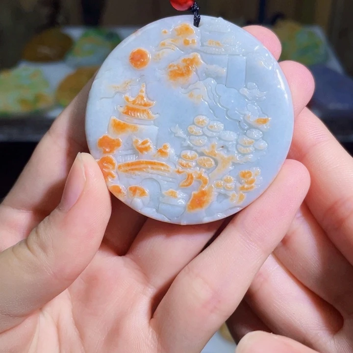 吊坠(不含链)未镶嵌翡翠G686