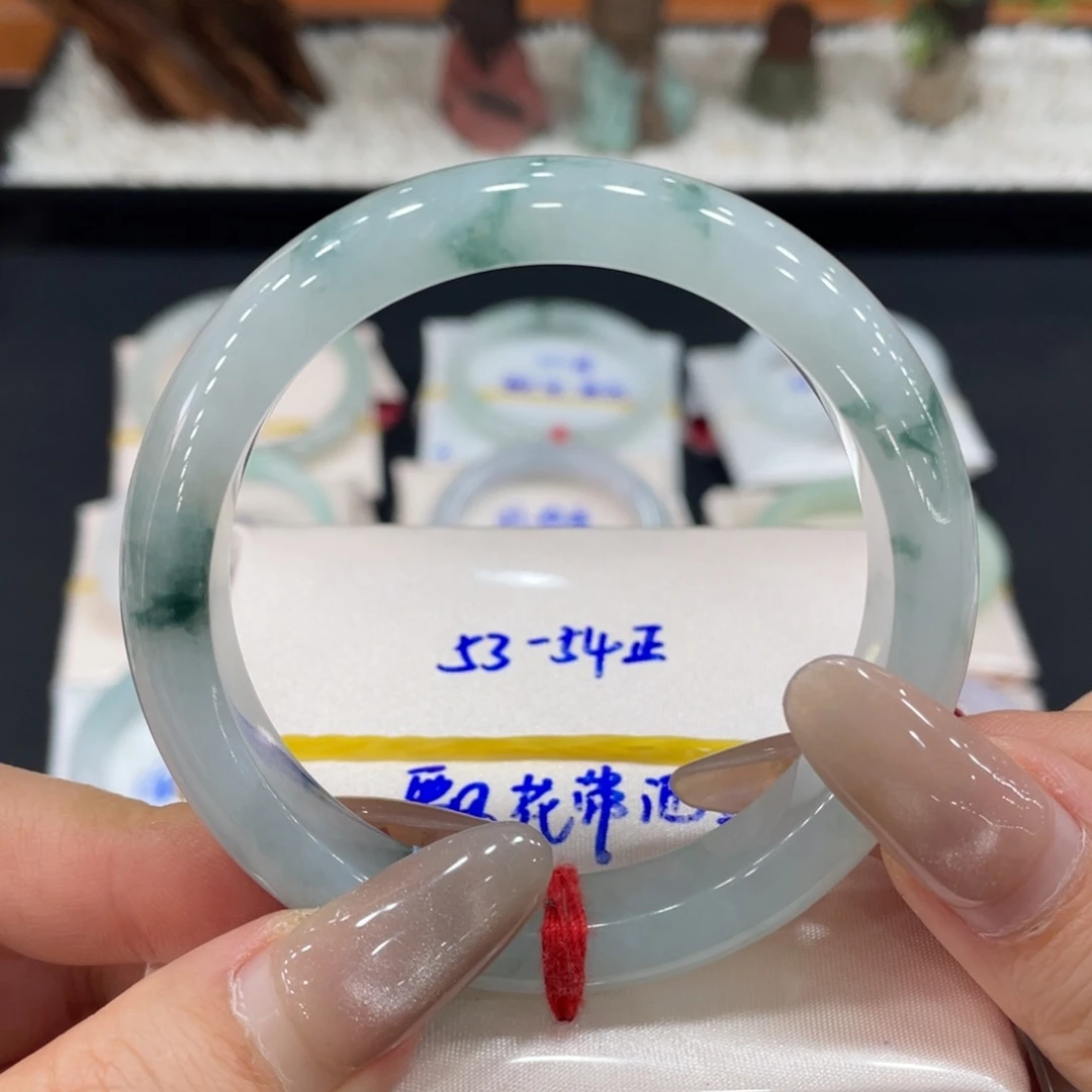 未镶嵌手镯翡翠缅甸天然翡翠手镯