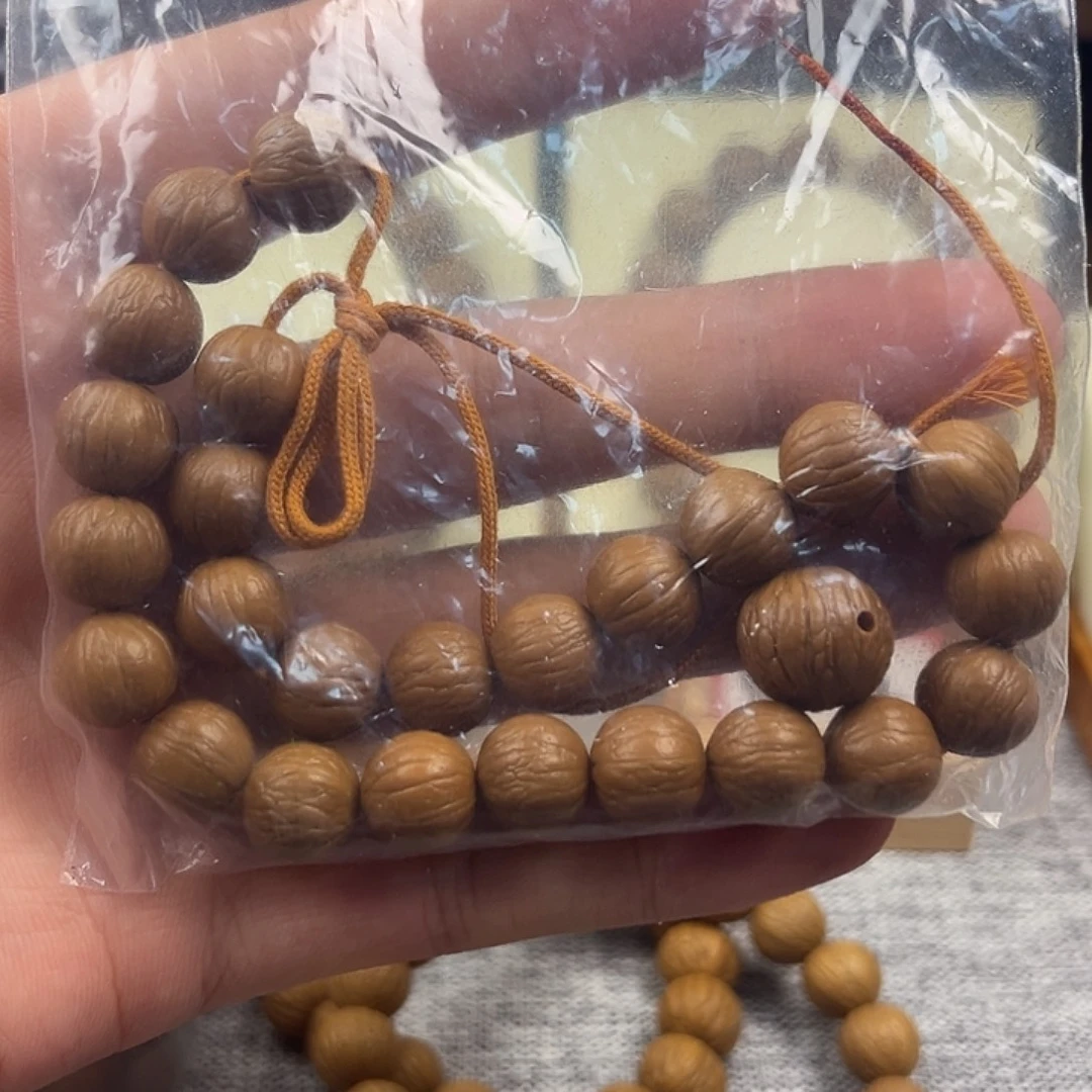 猴头核桃手串11+聚宝盆手持一串精卡