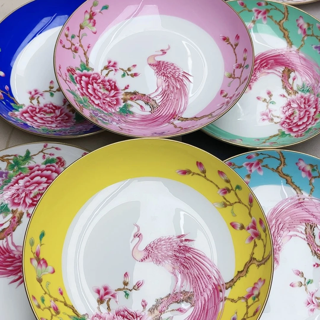 【闪购商品】珐琅8寸6个………………
