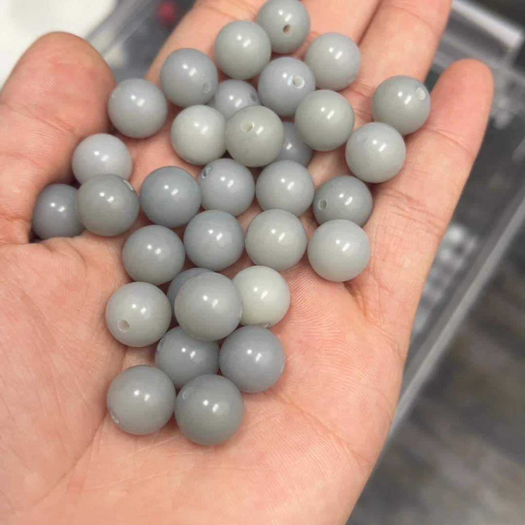 【闪购商品】白玉菩提吊坠z/10 108莫兰迪灰