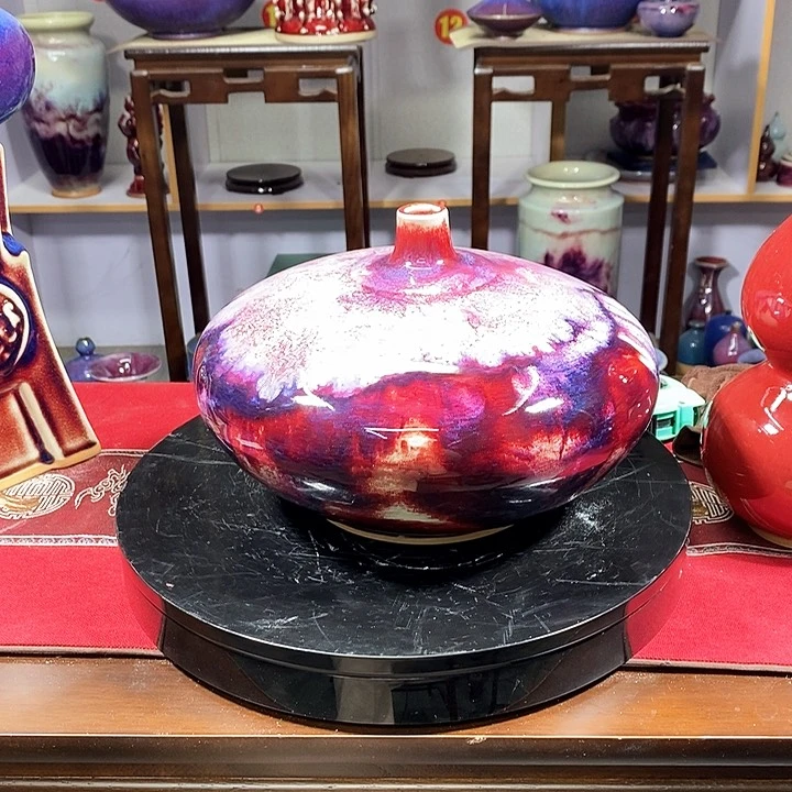 瓶中国神垕精品钧瓷