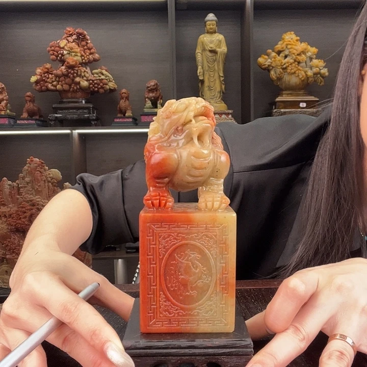 寿山石印石。。。。。。。。6×6