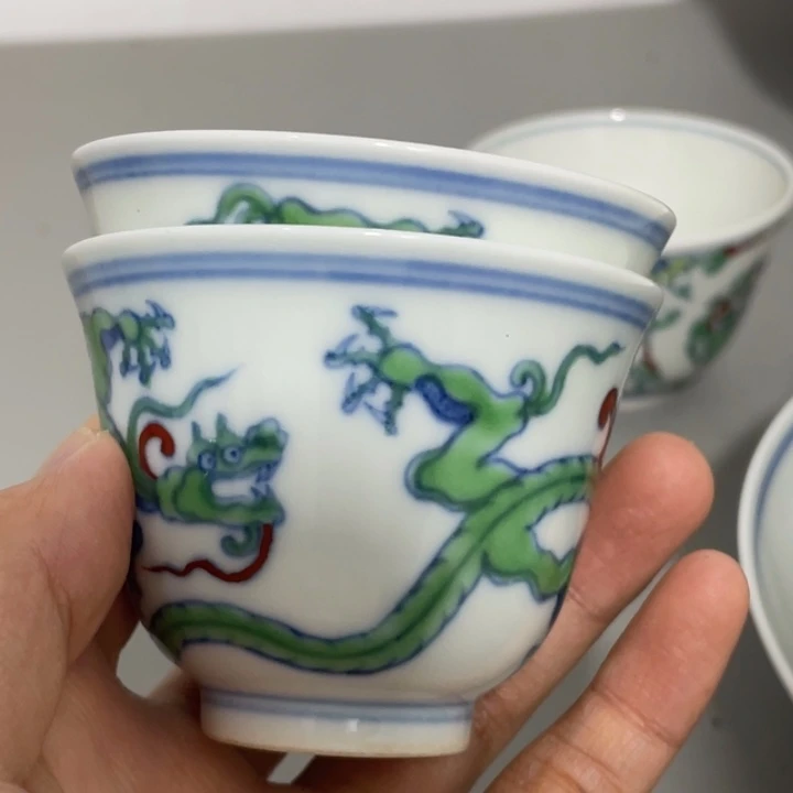 正***戒摆件杯子一对摆件
