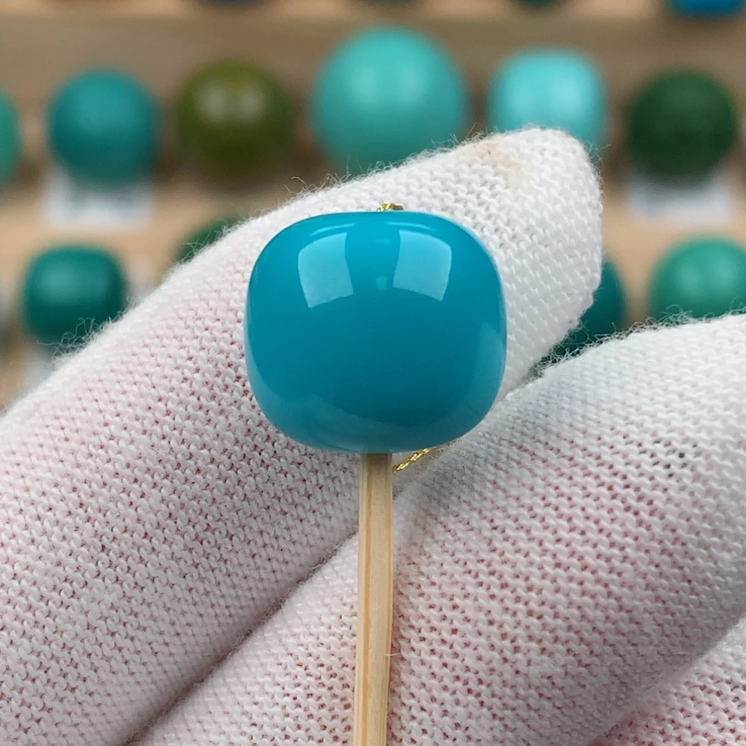 绿松石未镶嵌老型卡13*12