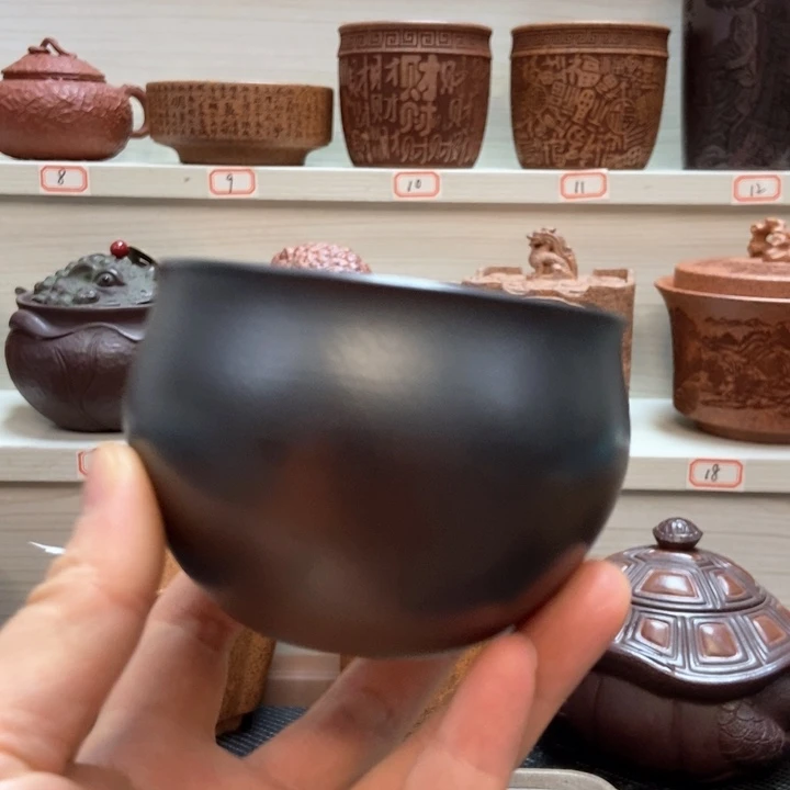 宜兴原矿紫砂主人杯