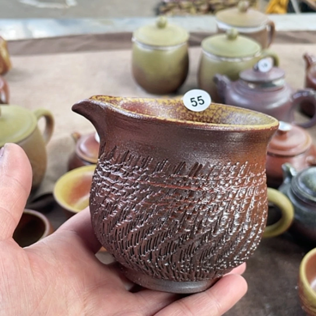 【闪购商品】青**影柴烧公道杯220毫升左右