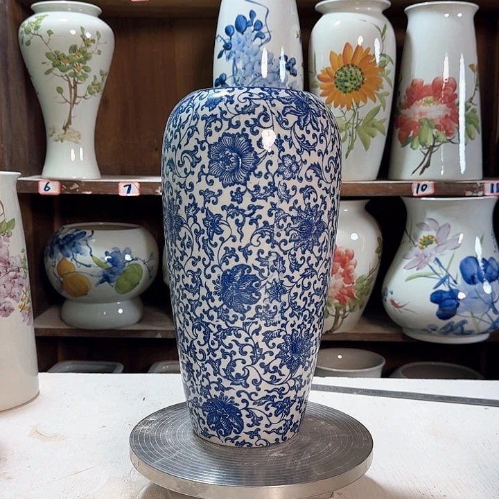 瓶大萝卜青花子连新款请陶瓷