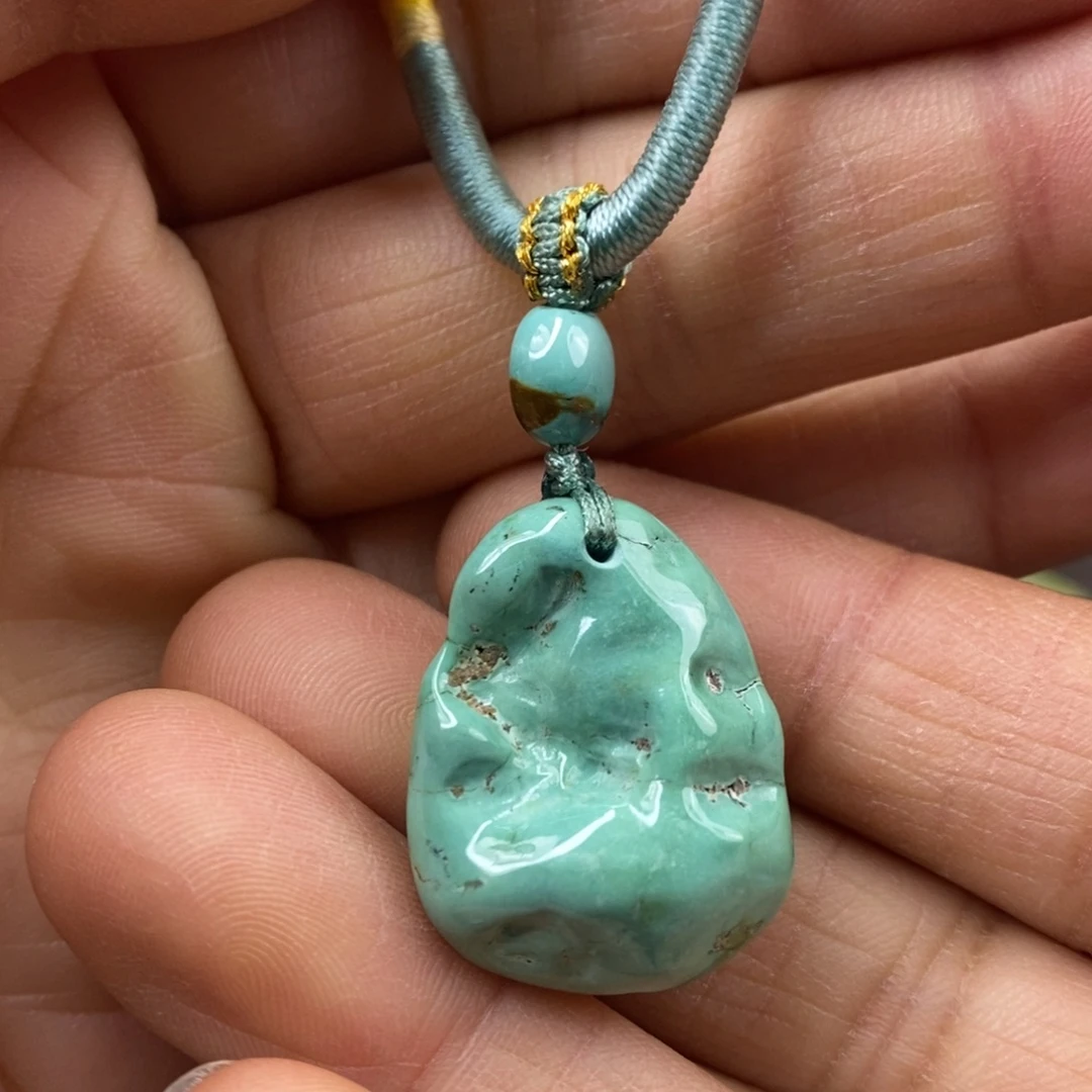 绿松石未镶嵌珠宝半成品