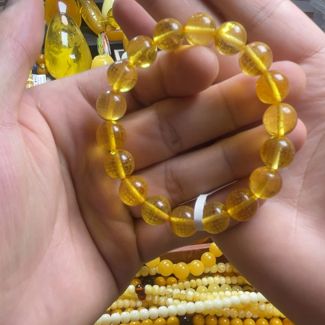 琥珀未镶嵌裸石蜜蜡